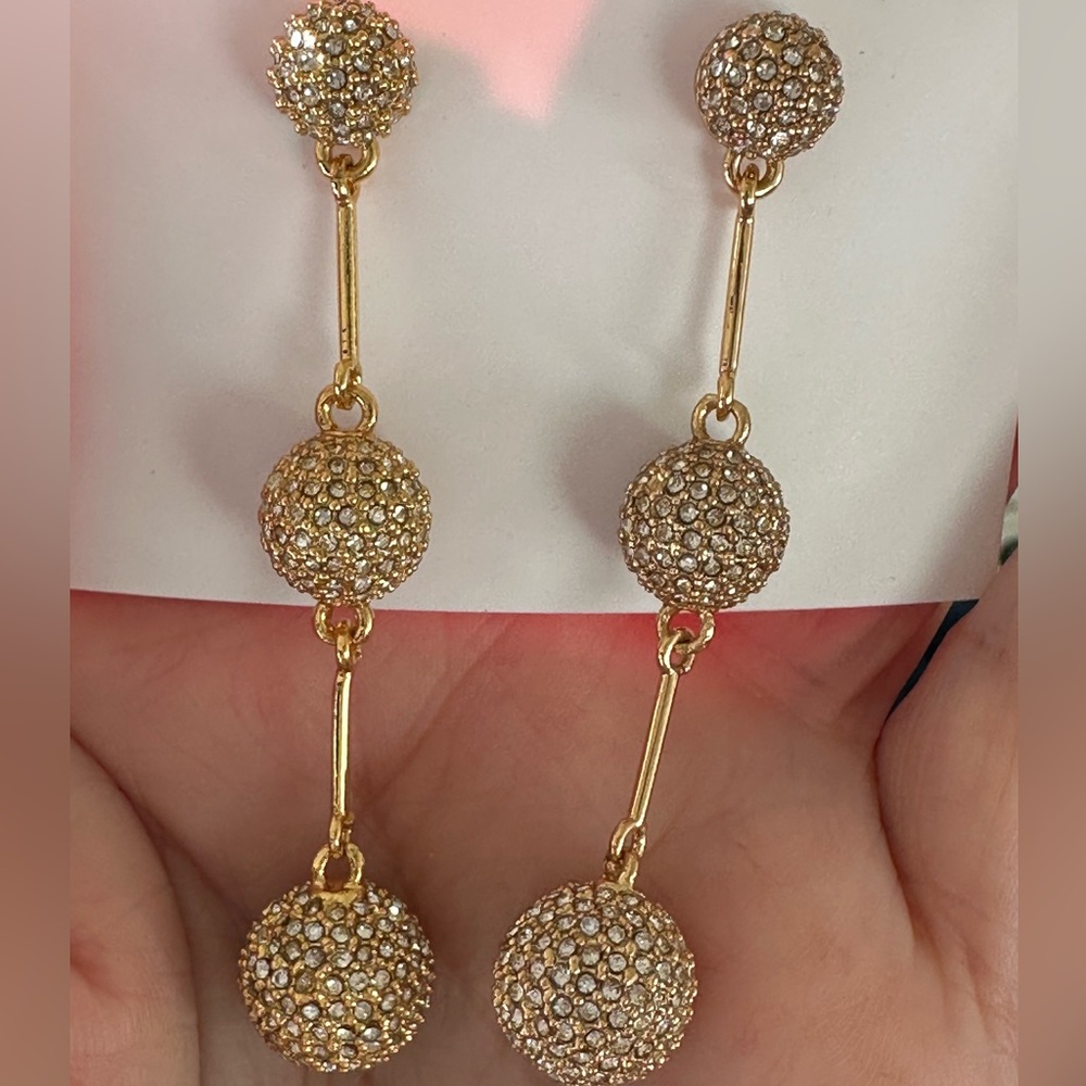 Kate spade Elegant Gold Drop Earrings